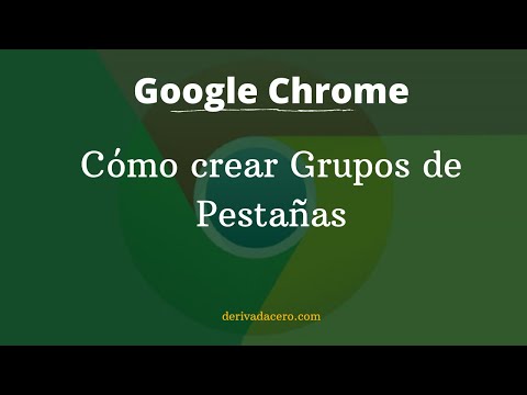 Video: Cómo Hacer Pestañas En Chrome