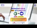 Microsoft Excel with Data Analytics | Full Live Bootcamp Recording | IITE & PCIMCA