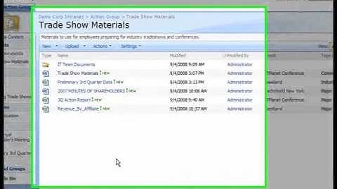 SharePoint Shepherd 2007 - Connect A SharePoint Resource To Outlook