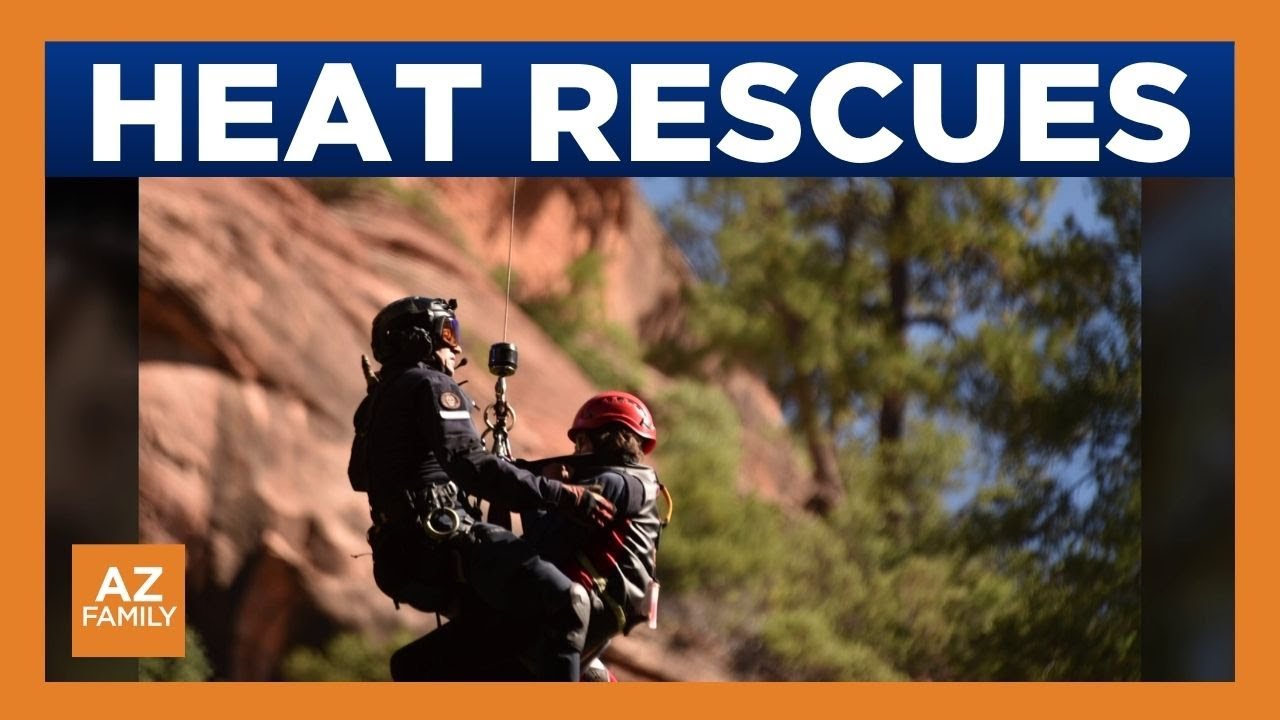Fire crews urge caution as heat-related rescues climb in northern Arizona