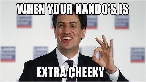 "Cheeky Nando