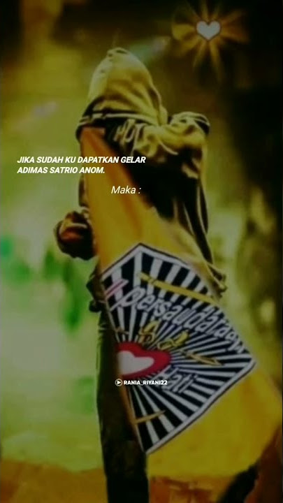 Story WA PSHT Keren Terbaru