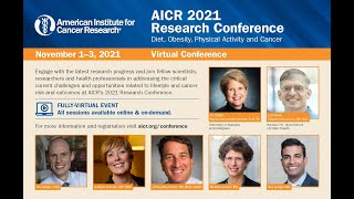 Satellite Session: Dietary patterns in cancer research