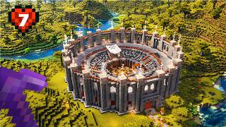 I Built the Ultimate Fighting Arena in Hardcore Minecraft screenshot 3