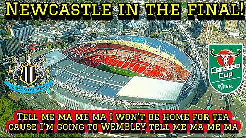 NEWCASTLE UNITED ARE GOING TO WEMBLEY!!! CARABAO FINAL!!!