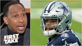 Stephen A. expects Dak Prescott to get franchise tagged again by the Cowboys | First Take