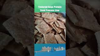 How to produce soy protein？Textured Soy Protein Soya Nuggets Manufacturing Process Line