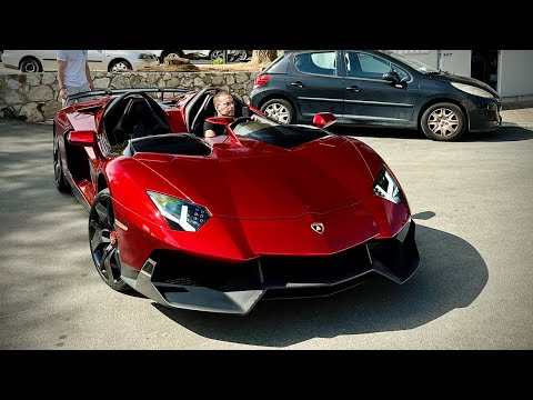 1 of 1 $10M Lamborghini Aventador J Driving in Spain!