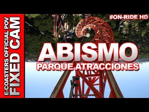 Abismo - Parque de Atracciones Madrid | On-Ride (ECam HD)