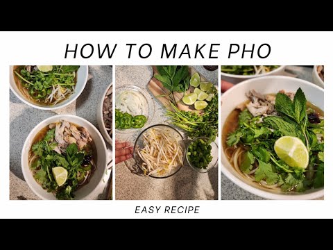 How to make Pho | Easy Pho Recipe | Vietnamese food