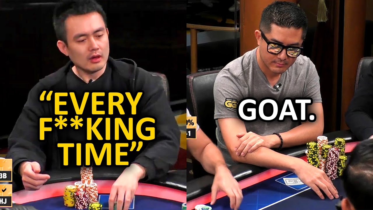 He Will Go To Any Extreme To Beat Pro Poker Player @Hustler Casino Live