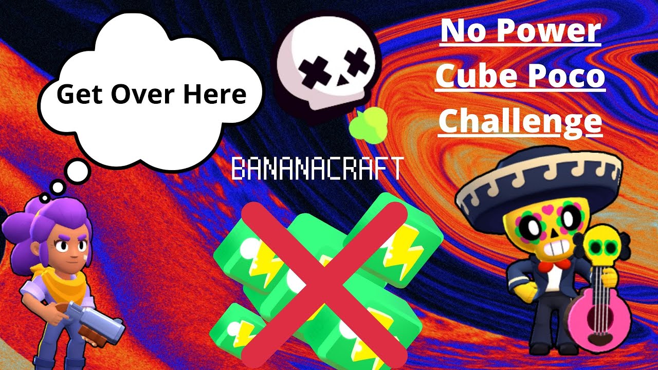 No Power Cube Poco Challenge | Brawl Stars Challenge - YouTube