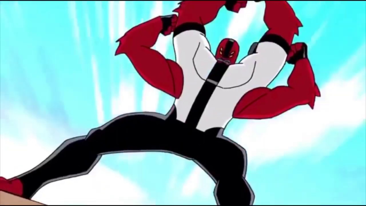 Ben 10: Four-Arms vs Rojo and her gang - YouTube.