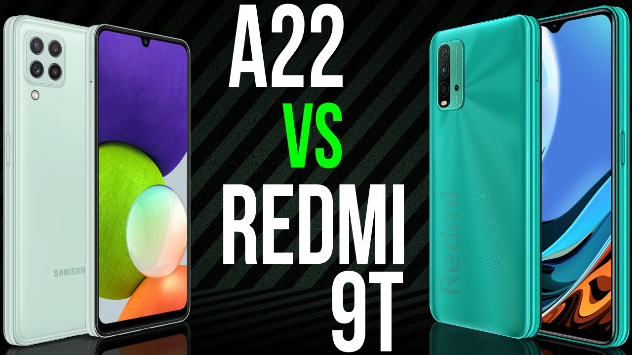 Samsung A22 Vs Redmi Note 9