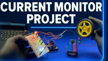 Arduino LED Current Monitor | Real-Time Motor Current Display with ACS712 Sensor