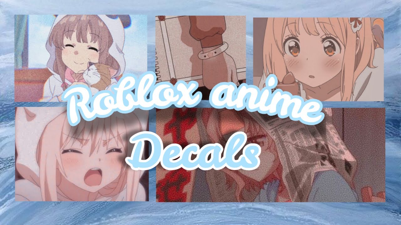 Roblox Bloxburg X Royale High Aesthetic Anime Decal Ids Youtube - all the latest anime decals roblox