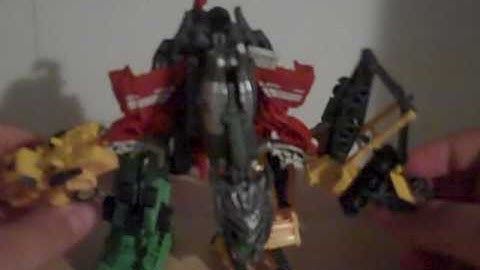 Transformers ez collection devastator toy review part 2