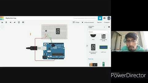 Simulación con Arduino Display de 7 segmentos