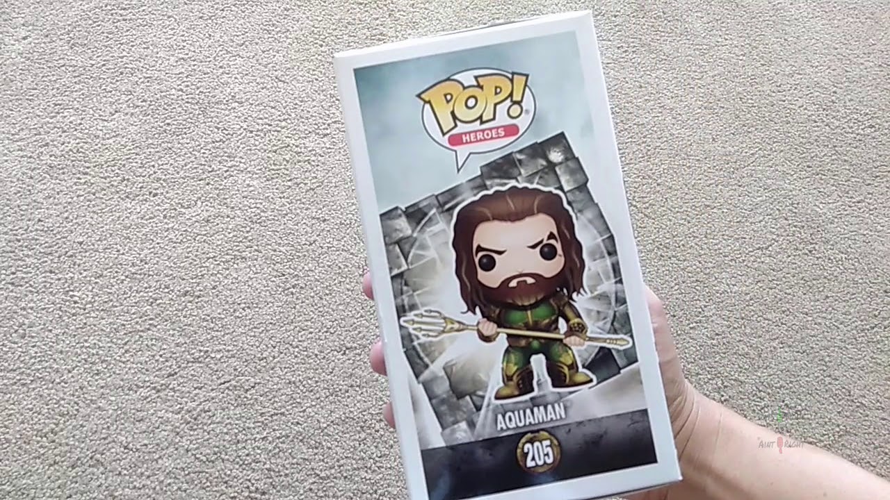 Funko POP! Vinylfigur Justice League Movie: Aquaman – Ca. 10 Cm, Stylisierte Sammelfigur