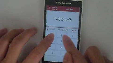 Math Tricks - Single game - To the bitter end - level 37 (Number Keyboard)