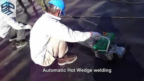 BPM geomembrane onsite installation,leak testing的副本