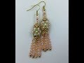 Sparkling Baubles Earring tutorial