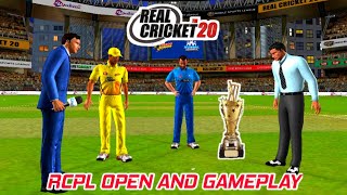 Real Cricket 20 RCPL Open and gameplay in Tamil screenshot 5
