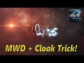EVE Online - MWD + Cloak Trick a Total Guide and Tutorial on the Different Techniques w/ Time Stamps