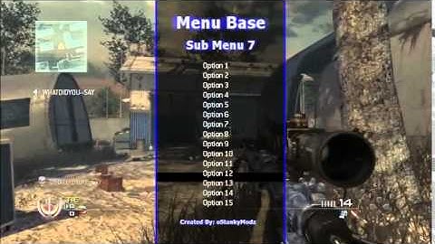 [ MW2 SPRX / 1.14 ] Menu Base + Download ( NO RTM/RTE ! )