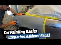 Car painting basics how to sand a blending panel