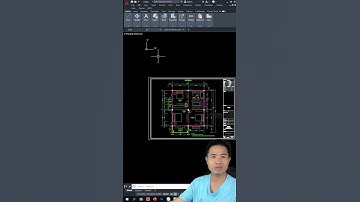 Cách cố định icon trục tọa độ trong AutoCAD #autocad