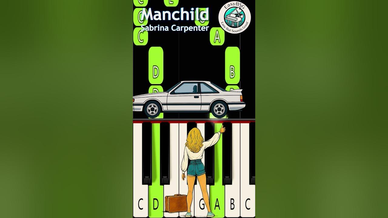 Sabrina Carpenter – Manchild (Piano Scene) #short