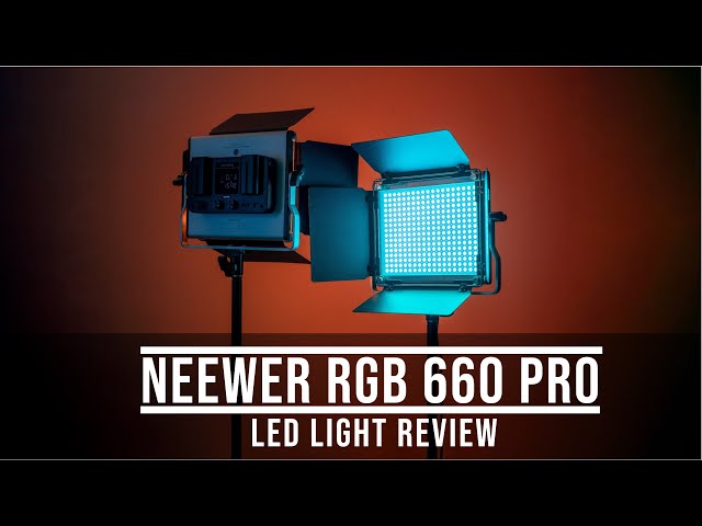  NEEWER Upgraded 660 PRO II RGB LED Video Light with App  Control&Stand Kit, 2 Pack Constant 50W No Color Shift/1% Precise Min  Dimming/360° RGB/CRI97+/3200K~5600K for Game Streaming  Photography 