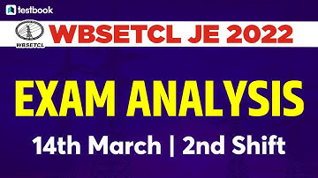 WBSETCL Analysis 2022 | 14th March Shift 2 | WBSETCL JE Electrical Question Paper Review | Mohit Sir