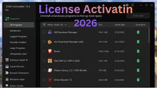 IObit Uninstaller Pro 15.4.0.1 License Key 2026 Activation