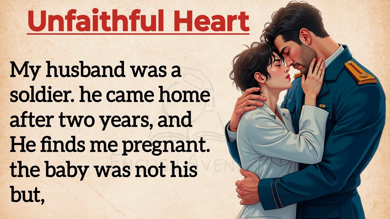 Outline Video Unfaithful Heart💔 | English Stories For Listening | Graded Reader | Listen And Speak | Story Level 1