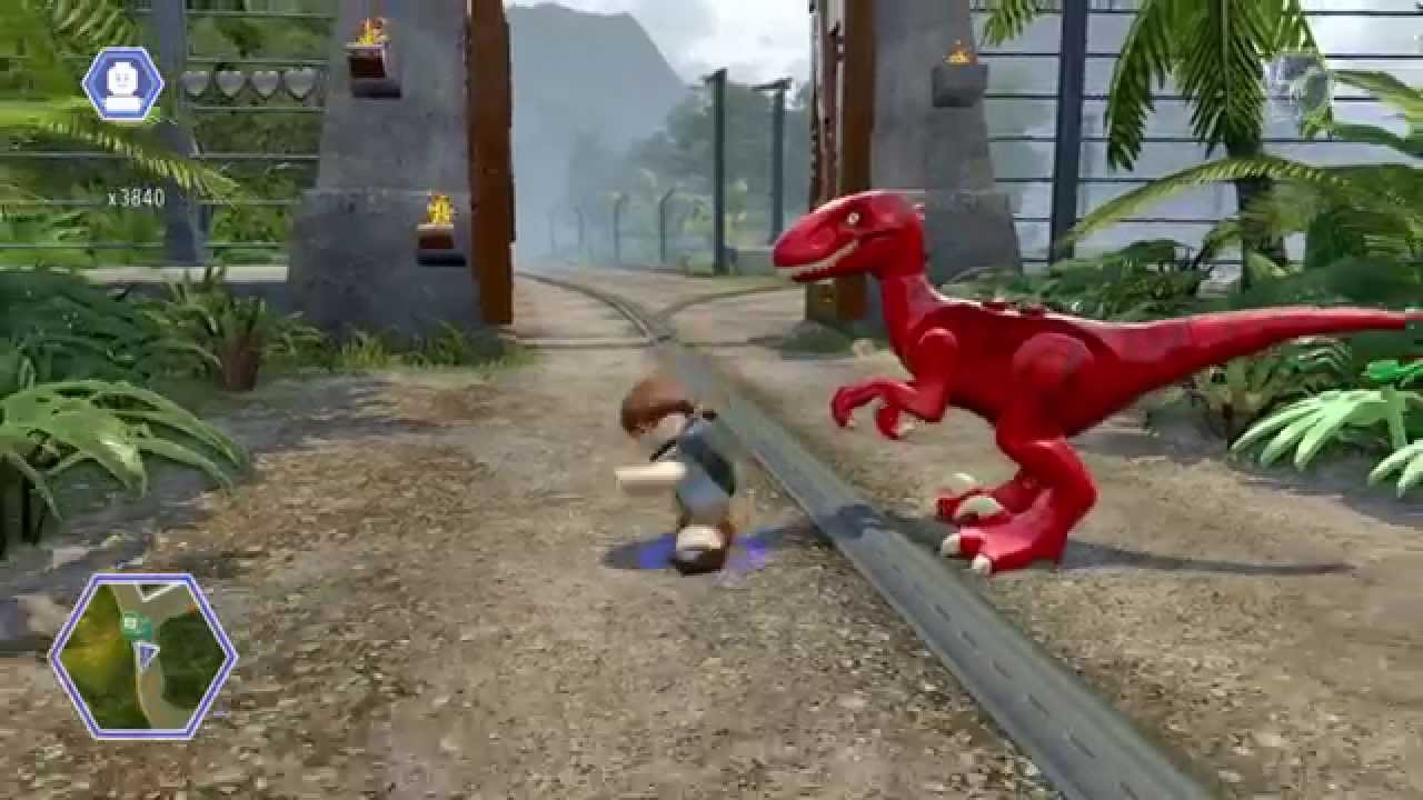 lego jurassic world custom characters