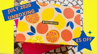 BIRCHBOX JULY 2020 UNBOXING & DISCOUNT CODE