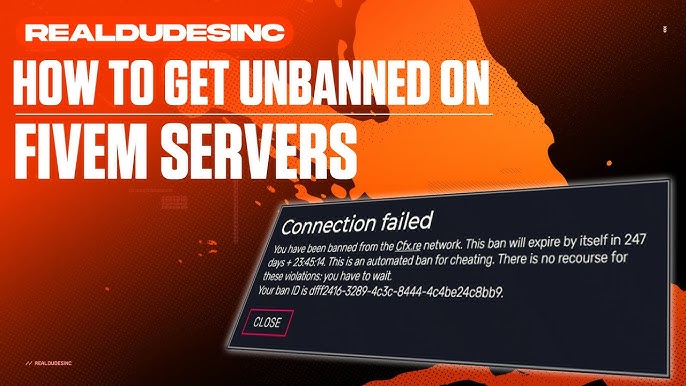 How to Unban From Fivem server - Without spoofer in a few minutes - Fivem  serve ban Fix 