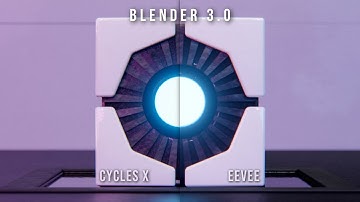 Blender 3.0 Cycles X vs Eevee Comparison Animation - plus Bloom