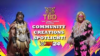 FEATURED MATCH: Love Muscle vs. Marcus Bradley | TBD Wrestling (WWE 2K24 Community Creations Tour)