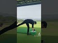 ใส่อะไรก็ตีได้ เพราะใจมันรัก😁 #golflife