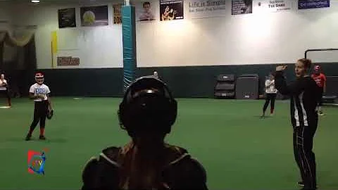 Jess Burlew - Catcher Training