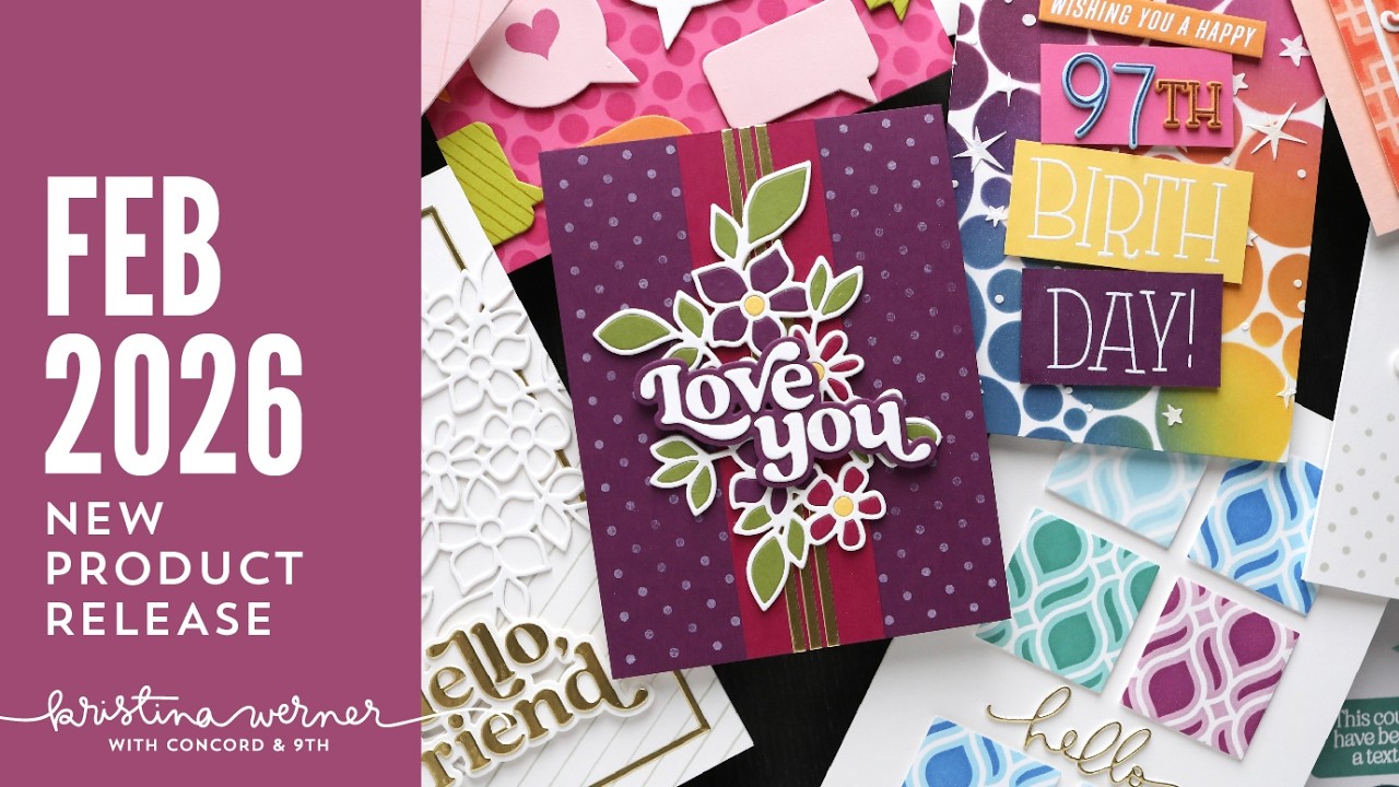 Concord and 9th - Kristina Werner - Dies - Daphne's Flowers Inlay