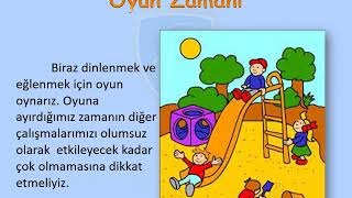 GÜLERÇİN KOLEJİ BİZİM SINIF - 1. SINIF HAYAT BİLGİSİ DERSİ - KONU: PLANLI OLALIM