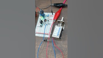 How to Control a Solenoid with a 555 Timer and Infrared Sensor #experiment #inductance #circuits