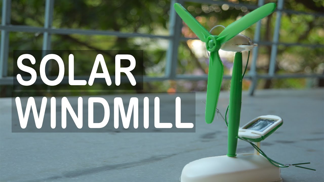 How To Make Solar Windmill At Home Episode 3 YouTube