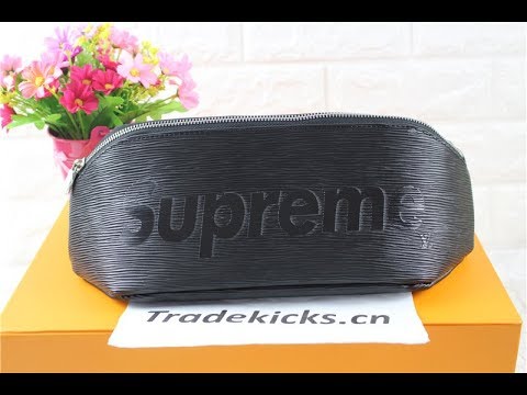 best ua SUPREME X LOUIS VUITTON WAIST BAG BLACK vedio from wcy.wat.edu.pl - YouTube