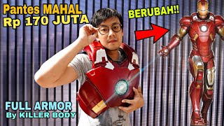 I AM IRONMAN! UNBOXING FULL ARMOR IRONMAN MARK 7 LIFE SIZE 1:1! MOVABLE! WEARABLE!! CAN IT FLY?!?