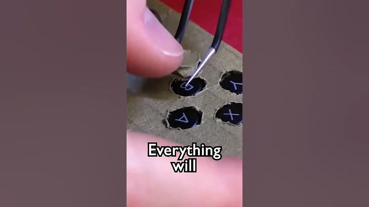 Making a Nintendo Switch out of Cardboard in 60 Seconds